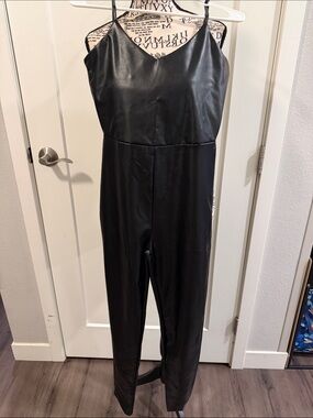 Sleek Black Women's Jumpsuit